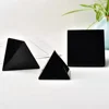 Natural Black Obsidian Energy Healing Tower Quartz Crystal Chakra Stone Pyramid 6