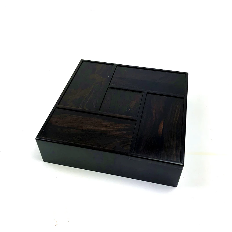 

Red Santos Rose Wood Storage Box Jewelry Seal Cosmetic Box Purple Sandalwood Vintage Solid Wood Box