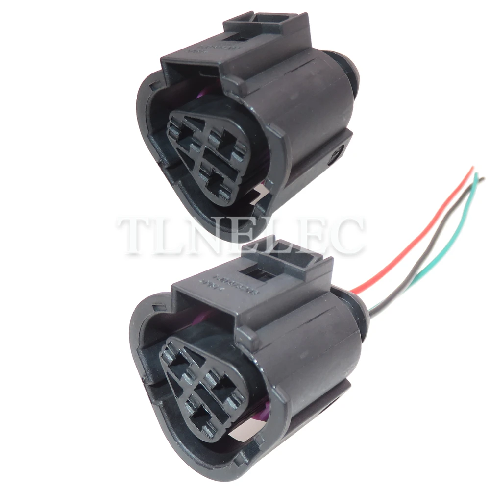 3 Pin Way Automobile Temperature Control Sealed Socket with Wires Auto