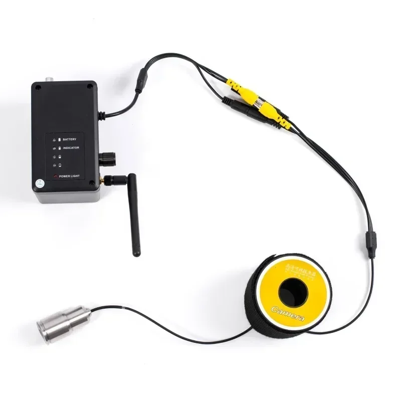 海と川のために15メートルのケーブルと1000TVL HDカラービデオモニター魚群探知9in水中釣りカメラ ポータブル 探知機 海と川のために15メートルのケーブルと1000TVL HDカラービデオ