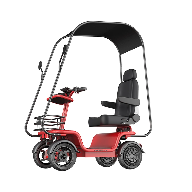 Newest 1000w Scooters Electric Adults 4 Wheel Comfortable Big Seat Elderly  mobility  Tricycle