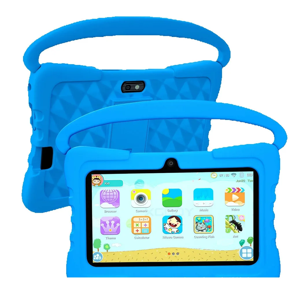 Tablette d'apprentissage intelligente pour enfants de 7 pouces WIFI Bluetooth_voghion.com