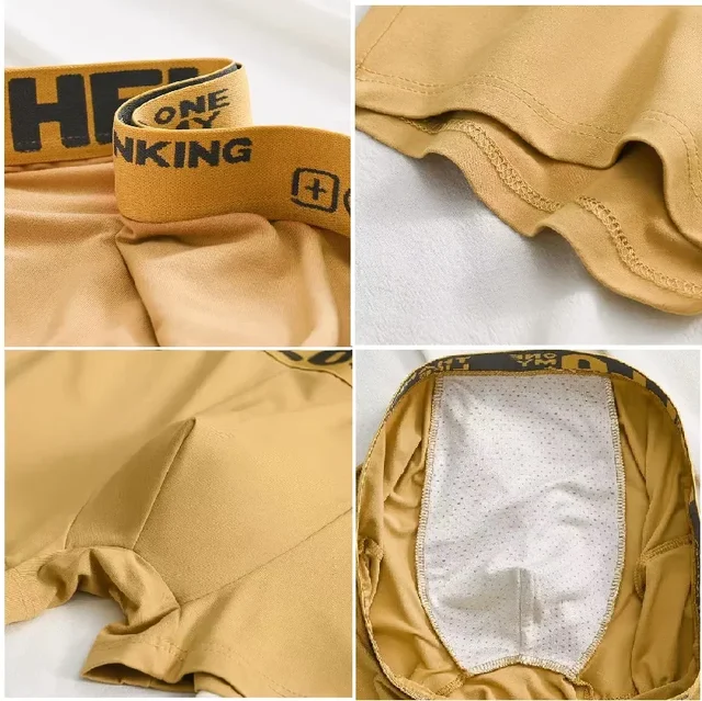 Ropa interior para hombre, calzoncillos Boxer elásticos cómodos y transpirables de secado rápido, calzoncillos sexys, bragas Boxer de moda para hombre, 1/5 Uds. 5
