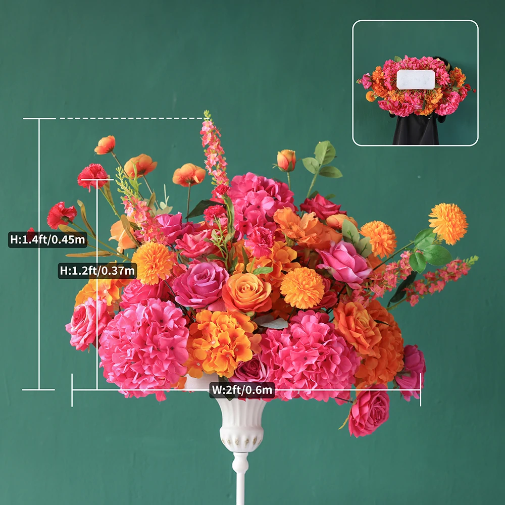 table flower no vase