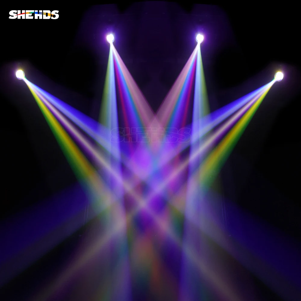 SHEHDS 미니 전구 빔 230W 7R 무빙 헤드 조명 DJ 디스코 프로젝터 조명 DMX 홈 파티용