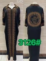 Robe ethnique ample et élégante, mode luxe XXL ~ XXXL, 2025 1