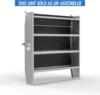 SH-6005 Steel Mid/High Roof Van Shelving Storage System Fits Transit, NV, Promaster and Sprinter,Van Shelving Units 4
