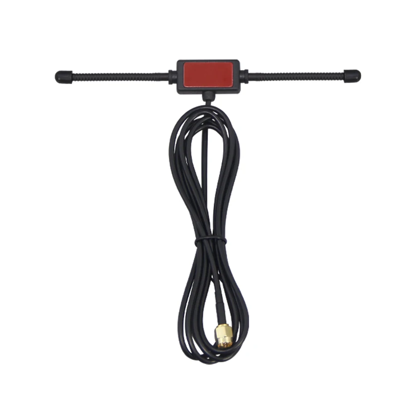 맞춤형 혼 패치 공중 안테나, SMA 수형 플러그 안테나, 1.5m, 3M 케이블, RG174, 400-433MHZ, 433MHz, 2개