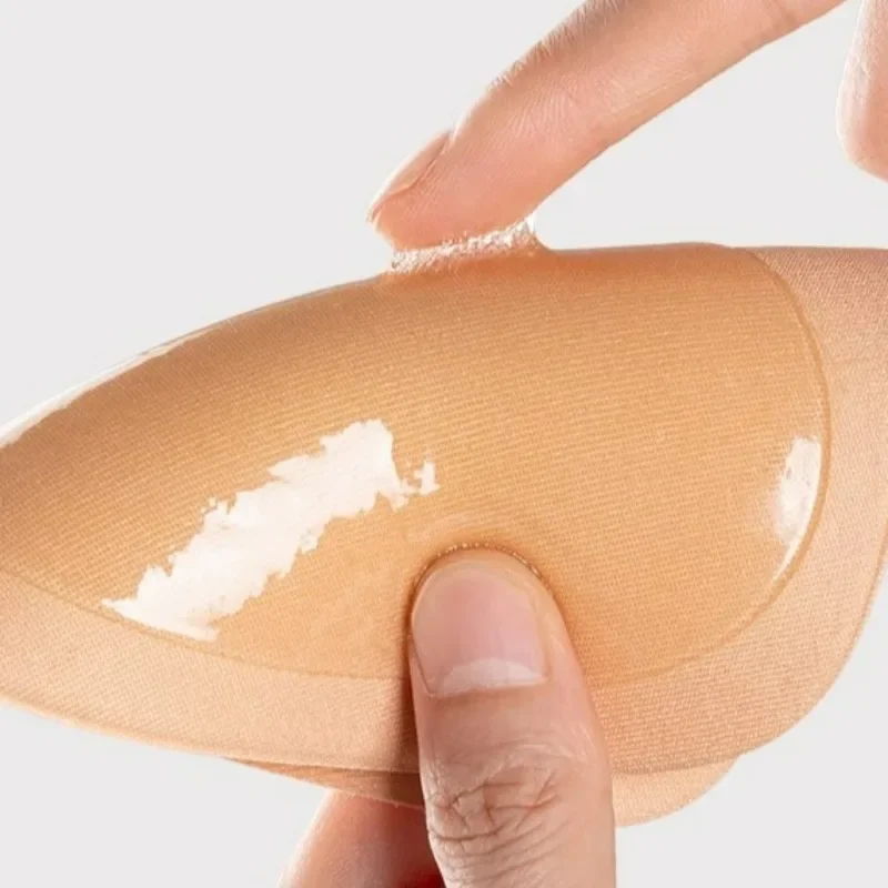 Push Up Bra Cups Pads Women Soft Chest Pad Underwear Adhesive Liners Silicone Breast Enhancers Lingerie Invisible Nipple Cover