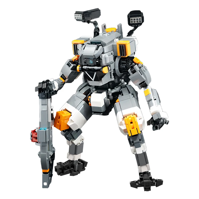 BuildMoc Titanfall Vanguard-Class FS-1041 Robot Building