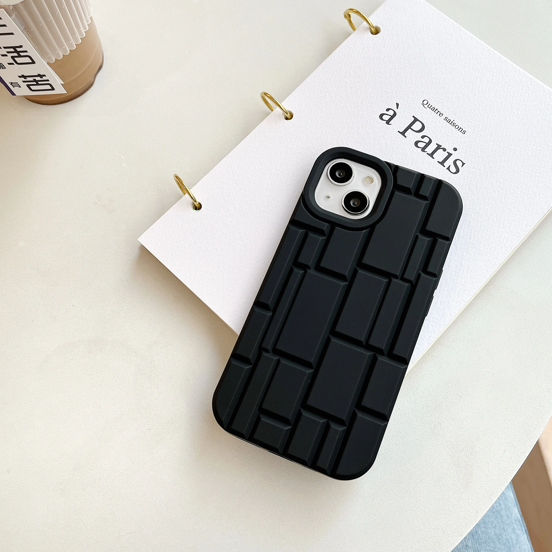 louis vuitton black Case iPhone 14 | 14 Plus | 14 Pro | 14 Pro Max Case