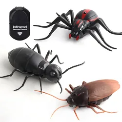Jouets pour enfants, cadeaux effrayants, farces, Simulation électrique fourmi, modèle en plastique, télécommande, animaux, insectes 
