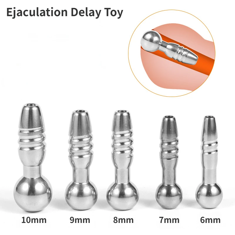 Penis Sex Toys Urethral Catheter Stainless Steel Urethral Dilator Ejaculation Delay Toy Horse Eye Stimulation
