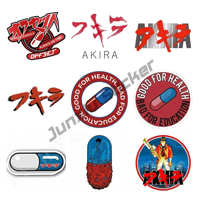 Akira Bucchigire Anime Sticker for Sale by Artbynewb