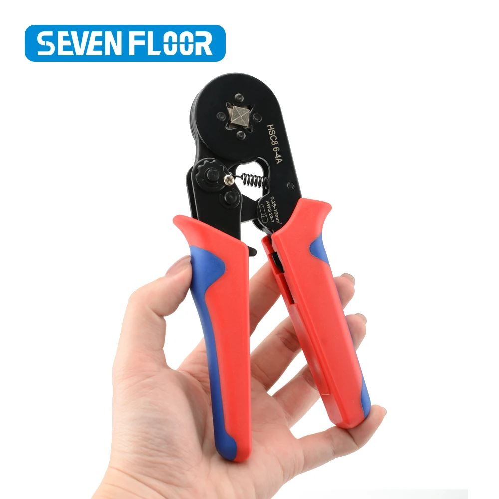 Tubular Terminal Crimping Tool Kit with Storage Box