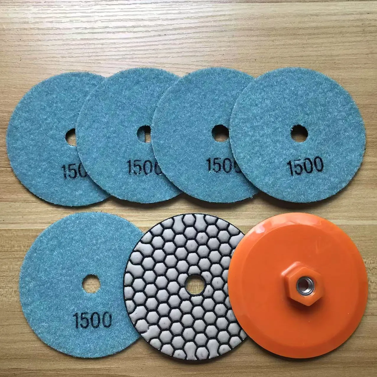 6Pcs-1500grit-M14 A