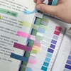 KindFuny 200 Sheets Morandi Index Tabs Bookmark Sticky Notes Notepad Kawaii Stationery School Office Supplies 3