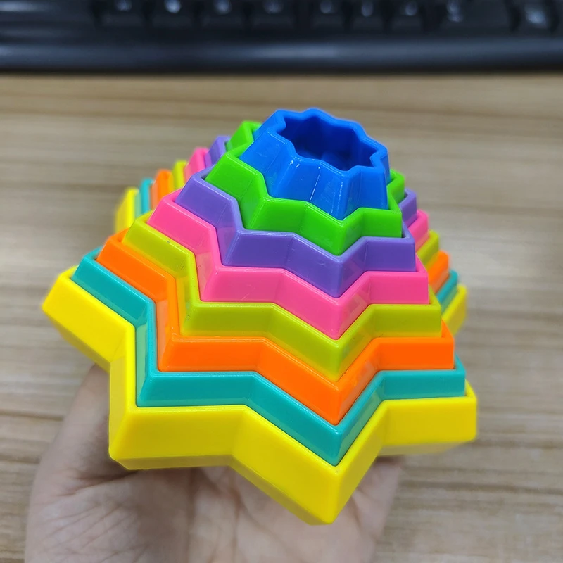 Spiral Illusion Magic Star Fidget Stress Relief for Anxiety Autism Sensory Toys for Adults Children fidget toy sensory fidget toy anti stress toy finger sensory toy