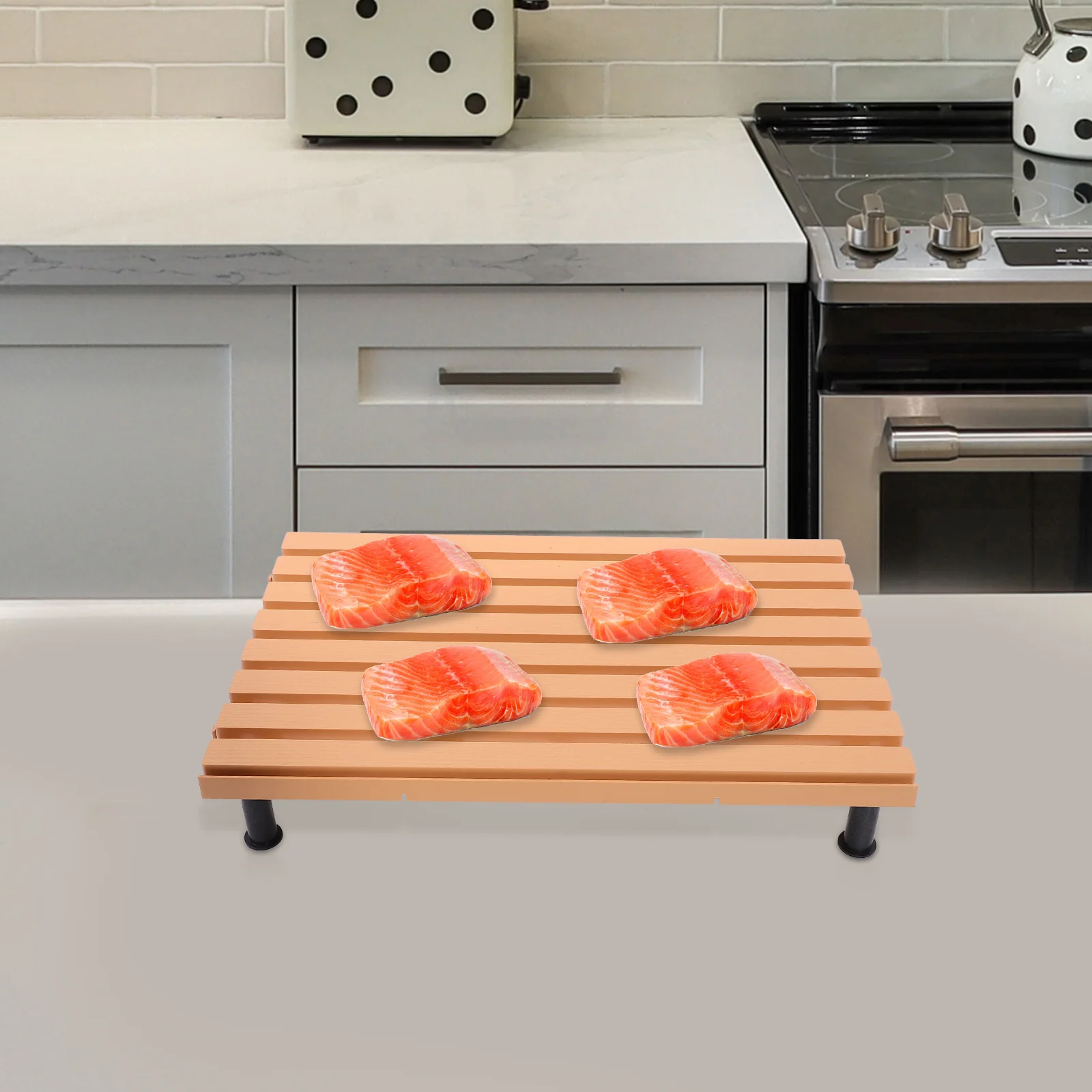 Freezer Display Pad Tools Vegetable Plates Food Trays Backing for Supermarket Plastic Refrigerator Bottom Boards