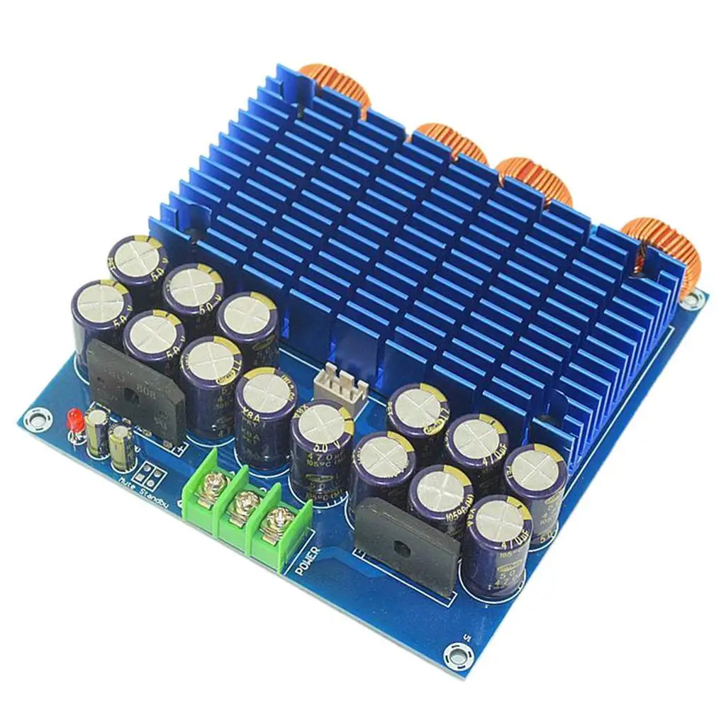 

2-канальная плата Hi-Fi цифрового усилителя класса D, TDA8954, стерео усилитель 420 Вт * 2