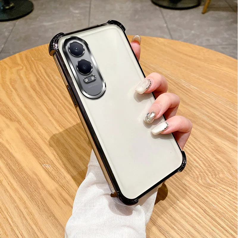 Clear Electroplate Shockproof Phone Case Bumper
