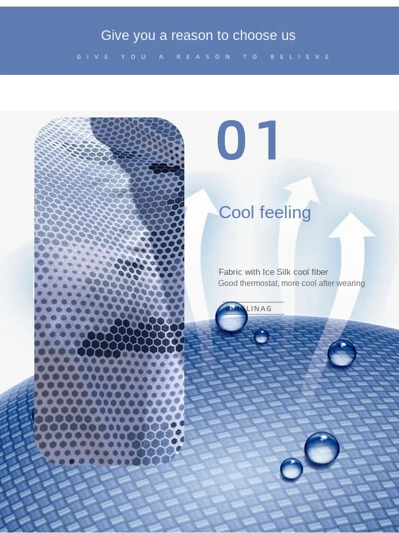 Description Picture 4 of itemIce Silk Fishing Suit for Men, Sun-protective Clothing, Face Covered, Team Lure, Jacket and Pants Set, 210kg, Summer