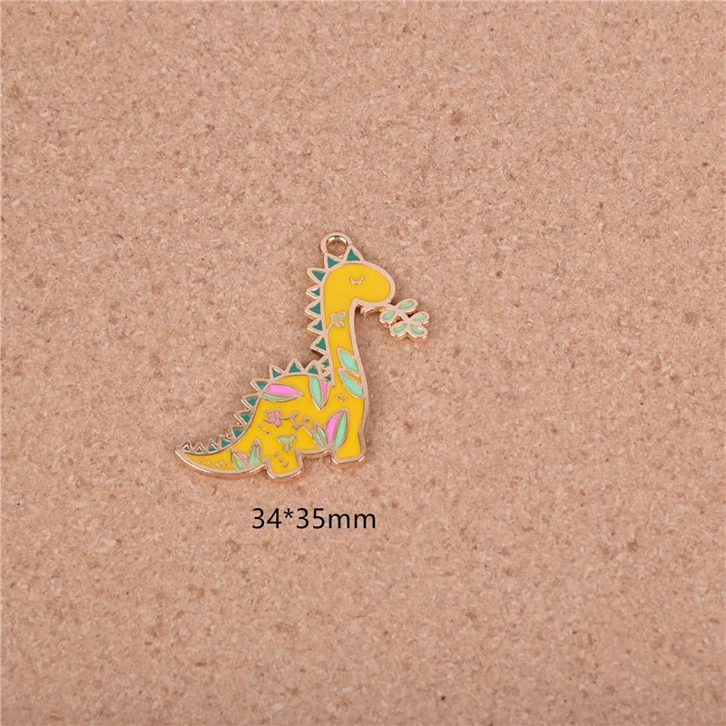 Рисунок 4 - Шарм-брелок эмалированный в виде цветка или динозавра