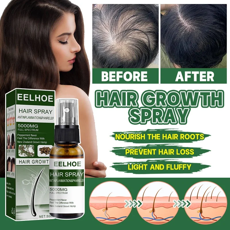 

Hair Growth Serum Fast Hair Growth Spray Hair Thickening and Strengthening Scalp Treatment Anti-hair Loss