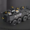 1:24 Alloy Armored Car Truck Model Diecast Toy Police Infantry Fighting Vehicles Explosion Proof Car Model Sound Light Kids Gift 5