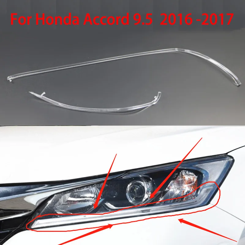 

For Honda Accord 9.5 2016 2017 DRL Headlight Light Guide Plate Daytime Running Light Tube Car Daytime Running Light Bar