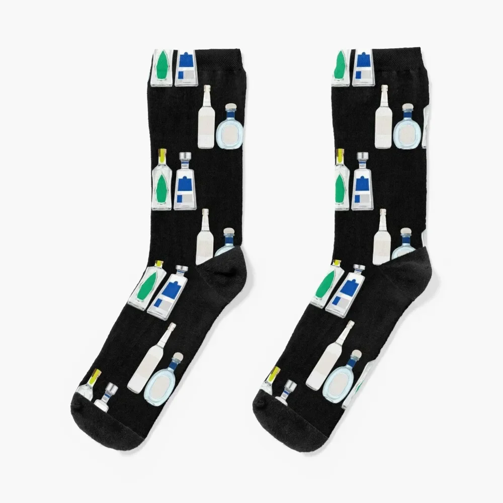 

Tequila Bottles Socks gifts golf Luxury Woman Socks Men's