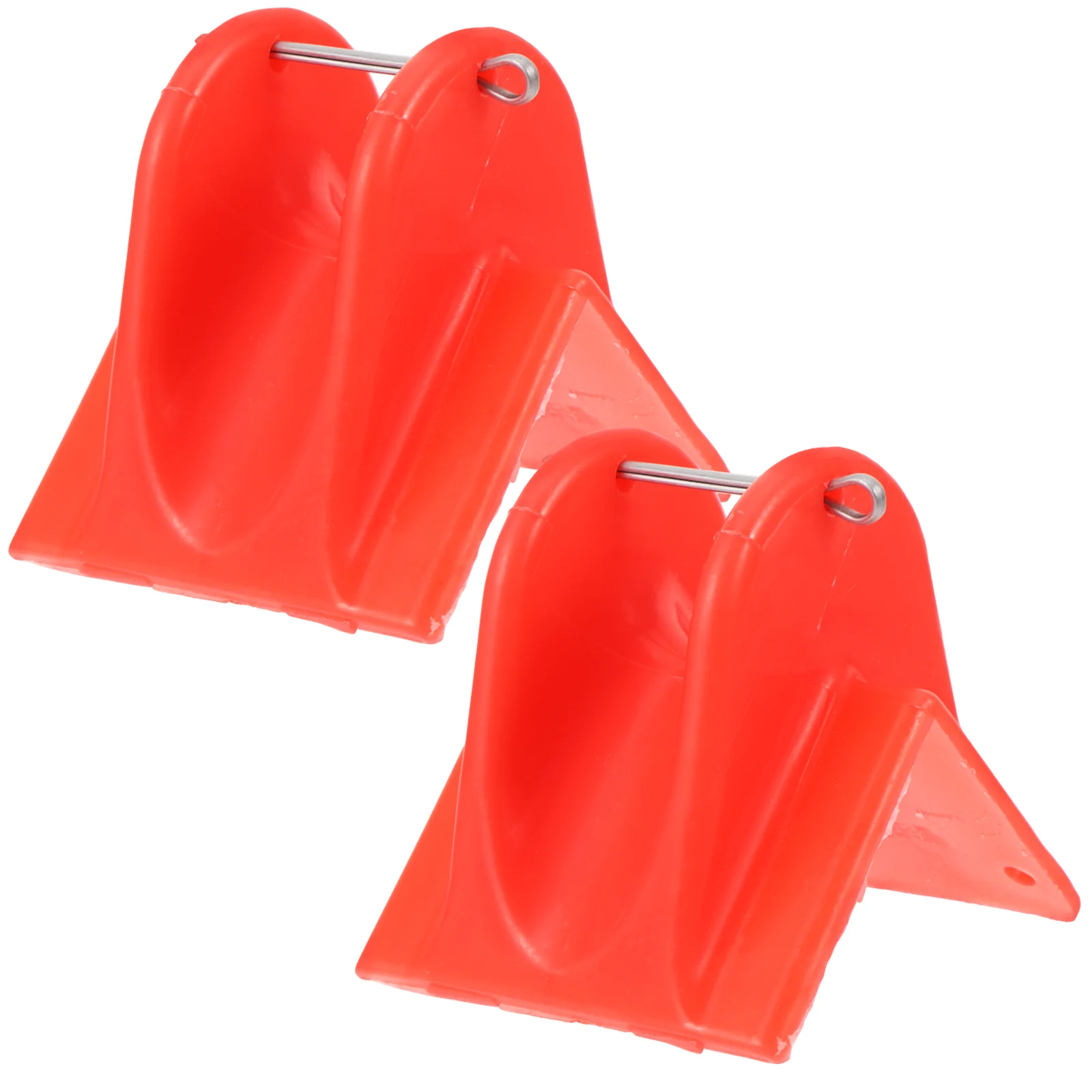 

2 Pcs Climbing Ropes Protecting Supply Accessory Protective Cover Red Thickened