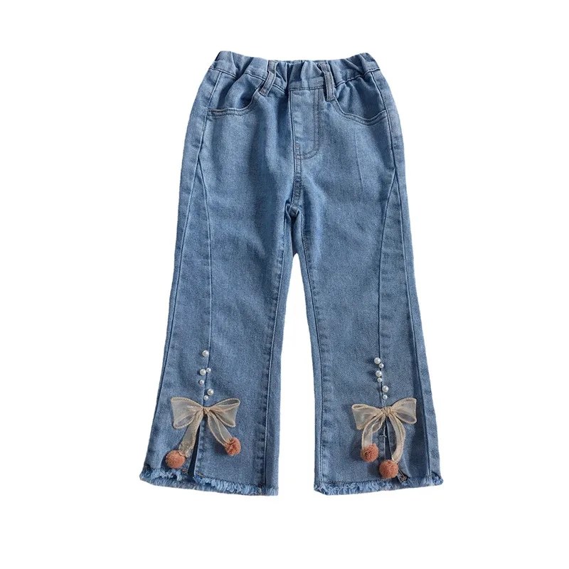 Girls Spring Denim Jeans 3 8y Baby Kids 