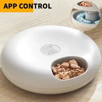 6 Meals Automatic Pet Feeder Smart Cat Food Dispenser For Wet & Dry Food Kibble Dispenser Accessories 1