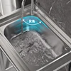 Home Kitchen Sink 304 Stainless Steel Kitchen Sinks with Bracket Integrated Commercial Large Single Washing Sinks for Kitchen 4