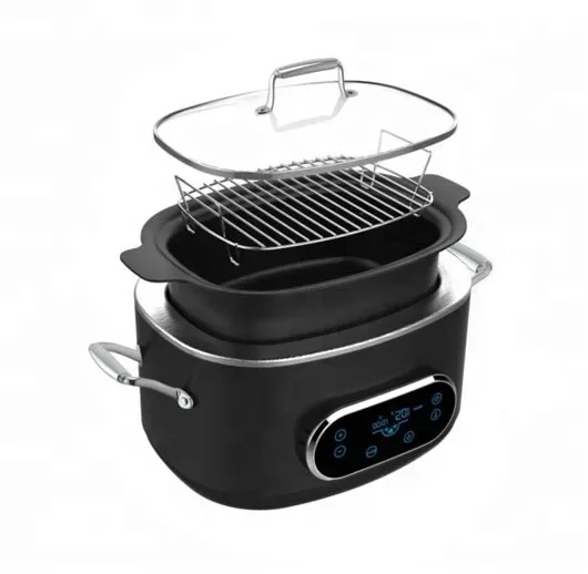 5.6L Digital Multi-cooker 11 in 1 LCD display slow cooker