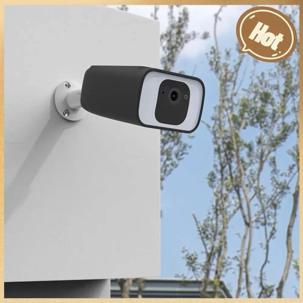 Eufy 보안 야외 솔로캠 S230(S40) 용 실리콘 커버 스킨, UV 광선 및 비 보호대 방지 카메라 스킨