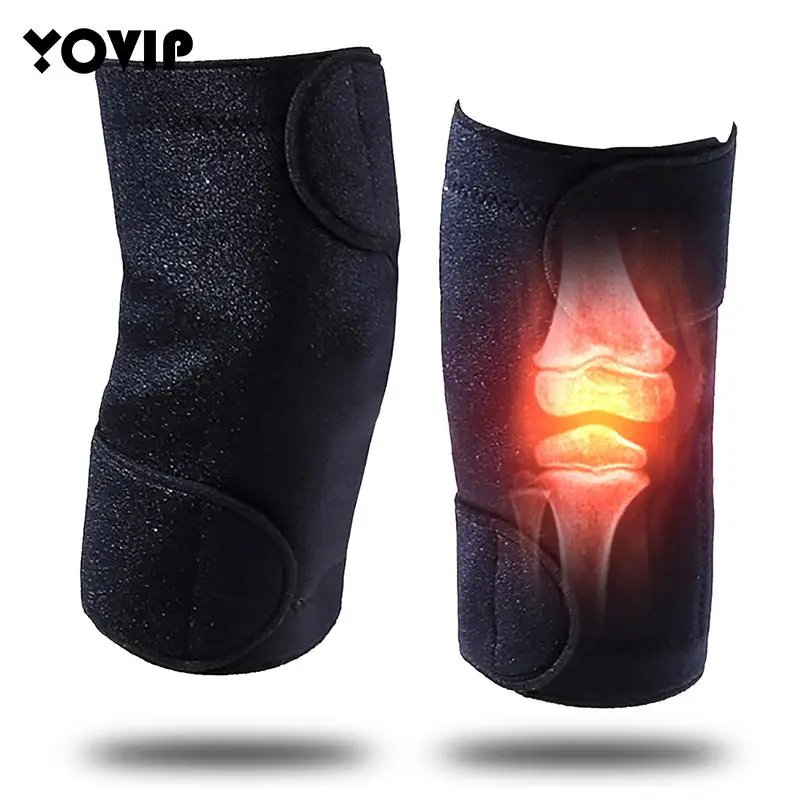 1 Pair Reusable Knee Self-Heating Pads Massage Tools Universal Adjustable Warmer Magnet Massager | Красота и здоровье