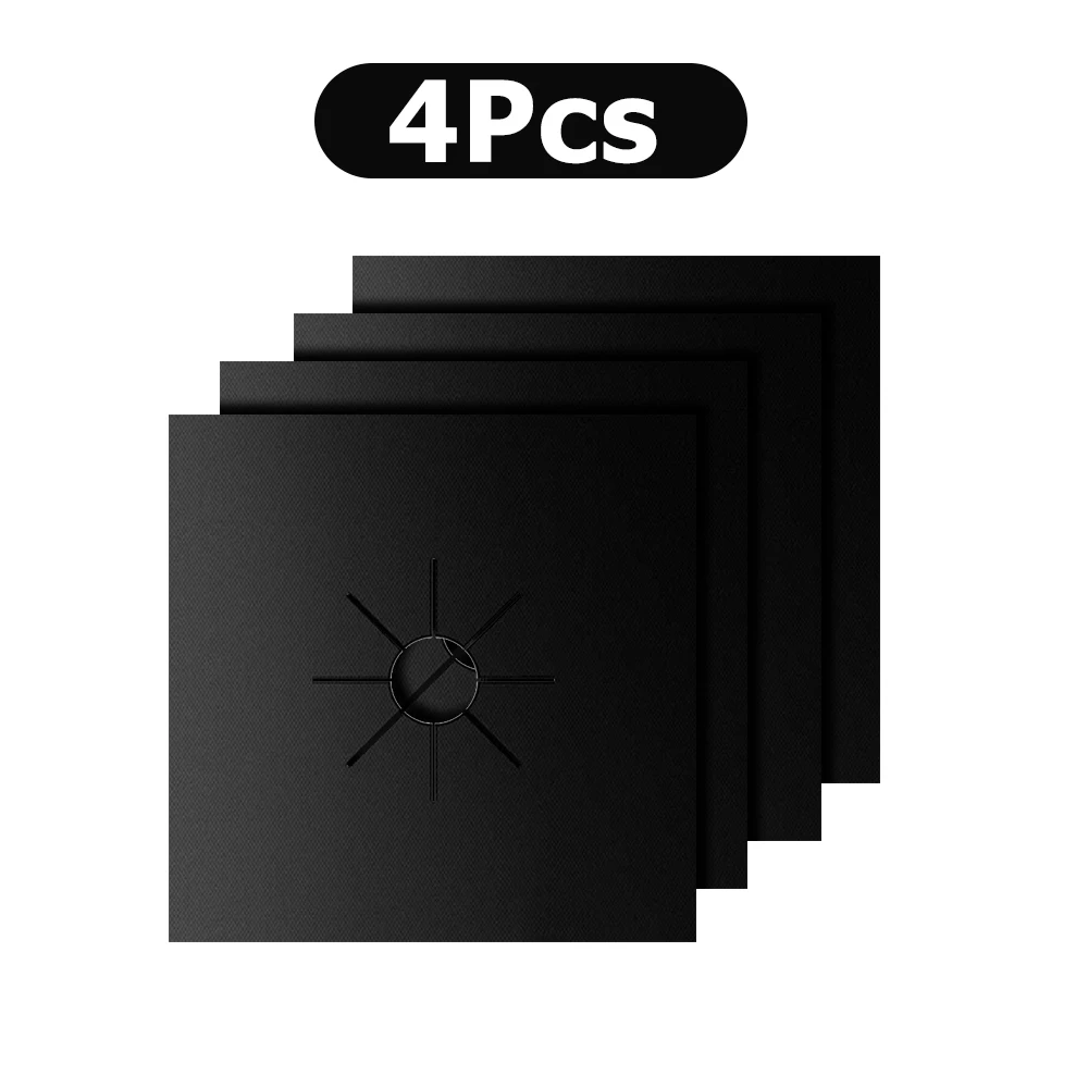 4pcs Black