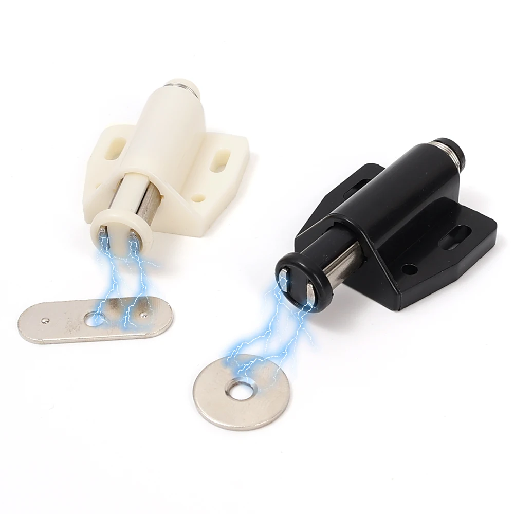 Magnetic Cabinet Catches 4pcs Push To Open Door Closers For Wardrobe Cupboard Bathroom Furniture Hardware Knob magnetic cabinet catches door closer door catches magnetic cabinet latches cabinet door latch door stops cabinet door stop