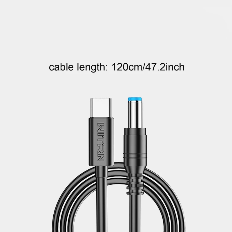 DigitCont - Cavo di alimentazione USB 5 V a DC 12 V, compatibile con spot e nuovo (terza generazione), cavo di alimentazione USB da 5 V a DC 12 V, colore nero