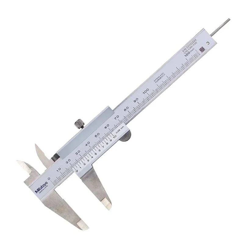 

Mitutoyo N-10R 530-100 Jewelry Measurement Stainless Steel 0-100mm Mini Venier Caliper