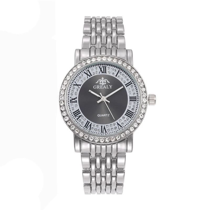 New Fashion Women Watches Stainless Steel Watch Clock Couple Watch Roman Scale Men Wristwatch Relogio Feminino Lovers Gift Watch 4