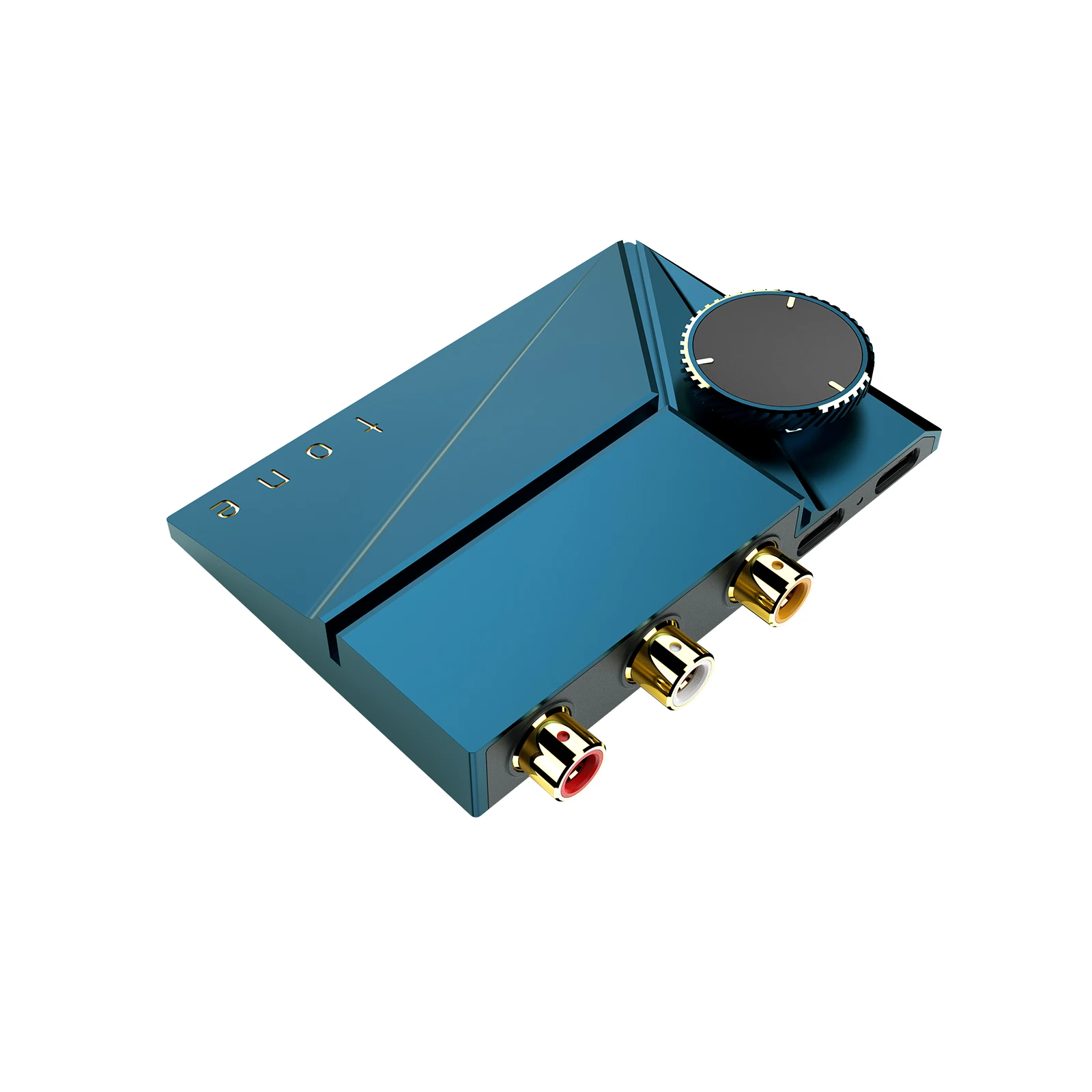 Фото Мини-ЦАП Khadas Tone2 DAC Hi-Fi для настольного ПК со сбалансированным RCA, ES9038Q2M, DSD512 (встроенный), PCM768, XMOS XU208, вход USB/S/PDIF №2
