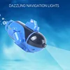 Mini Wireless Four Channel Remote-Controlled Submarine Boat Double Helix Power Rechargeable RC Underwater Toys 2