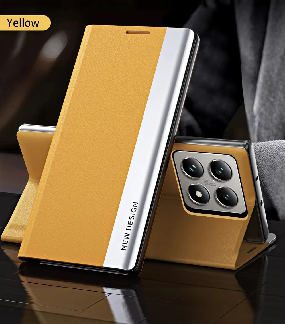 Luxury Leather Flip Phone Case - Elegant Design and Premium Protection