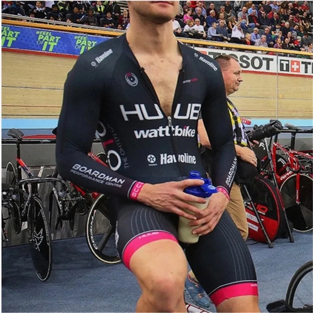 HUUB мужской спортивный костюм для триатлона с коротким рукавом комбинезон
