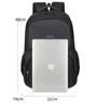 New Fashion Men Waterproof Backpack High Quality Large Capacity Handbag Simple Style Multi functional Backapcks For Men 5