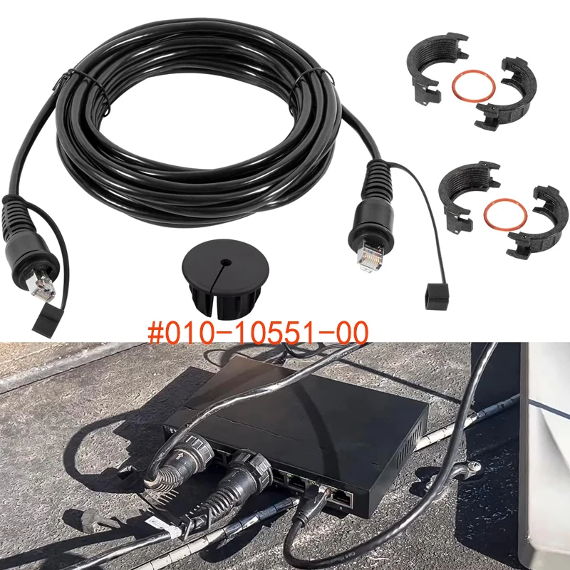 

Морской сетевой кабель 010-10551-00, 20-футовый, подходит для судовых RJ45, совместим с навигационными экранными устройствами Garmin, инструменты для лодки