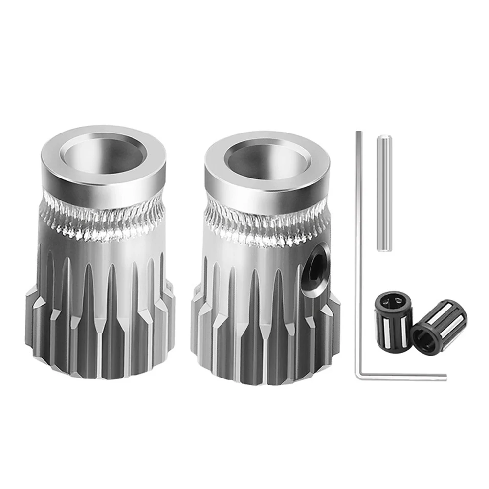 

RAMPS MK8 Bowden Direct Extruder Dual Drive Gear Feed Extrusion Wheel For Ender 3 CR10 Prusa i3 3D Printer Gears Extrusion Wheel